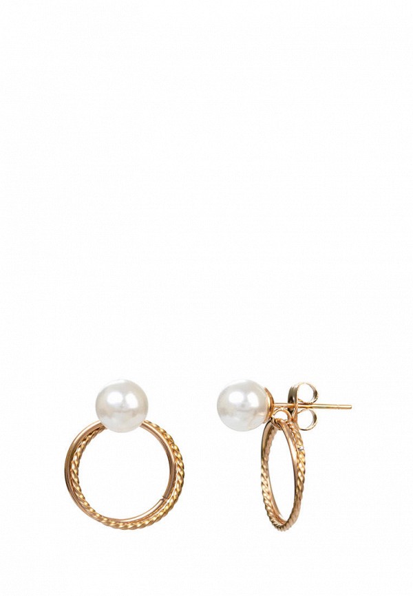 

Серьги Sherl, Белый;золотой, Sherl MP002XW055HE