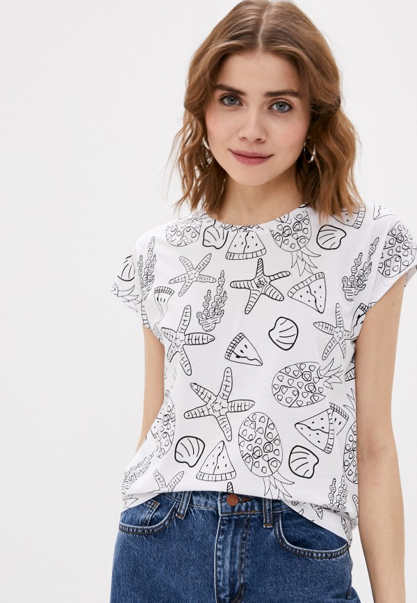 

Футболка Mavi, Белый, ALL-OVER PRINTED TSHIRT