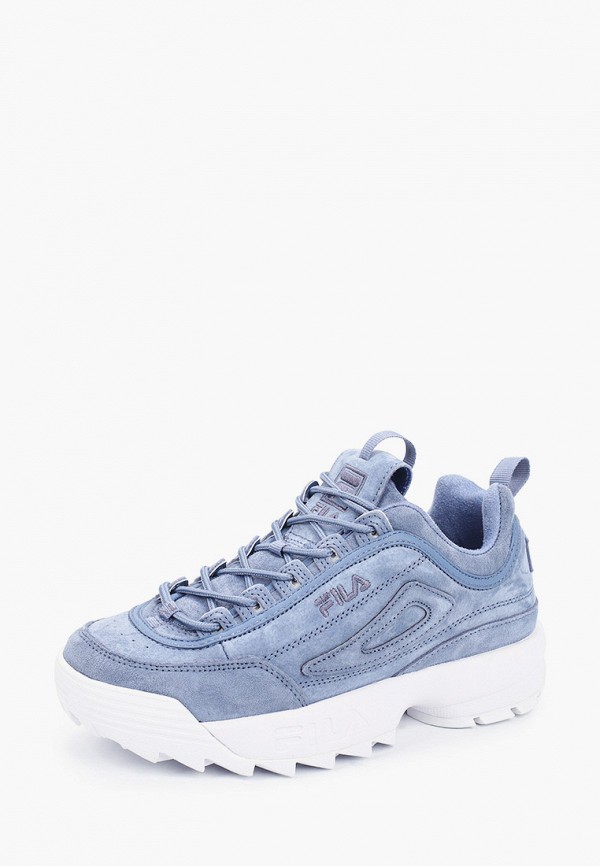 Fila disruptor cheap bleu velour