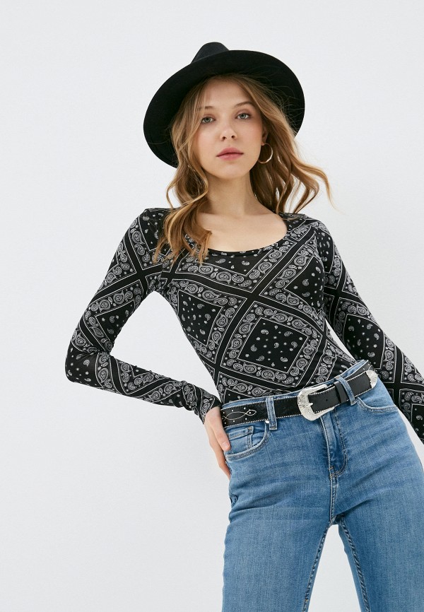 

Лонгслив Tezenis, Черный