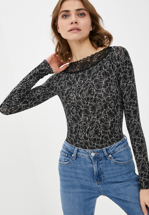 

Лонгслив Tezenis, Черный