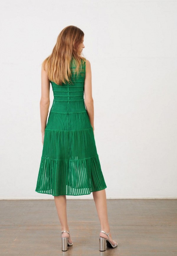 Платье Maje цвет зеленый  Фото 3