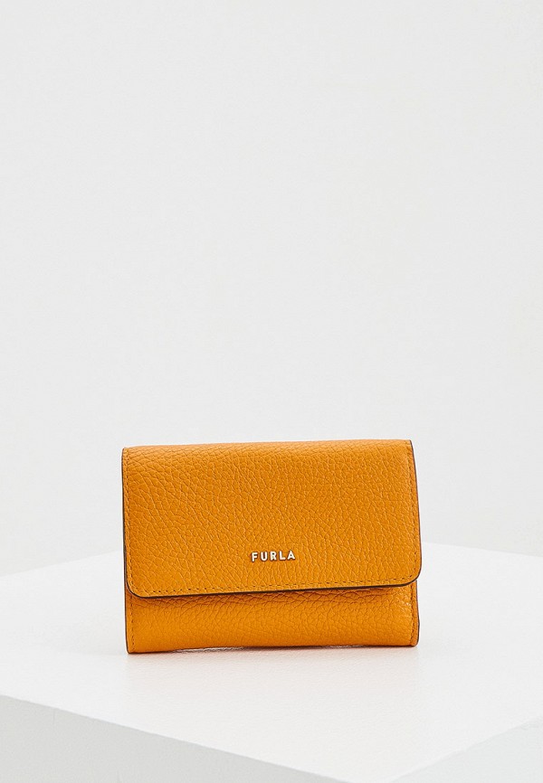 

Кошелек Furla, Оранжевый, FURLA BABYLON S COMPACT WALLET TRIFOLD