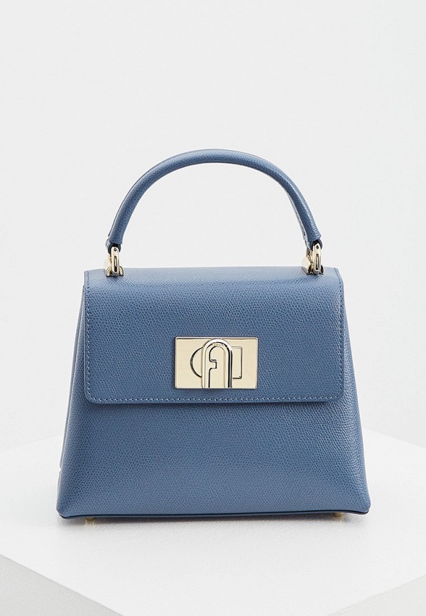 

Сумка Furla, Голубой, FURLA 1927 MINI TOP HANDLE