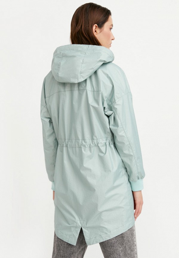 Плащ Finn Flare бирюзовый, размер 42, фото 3