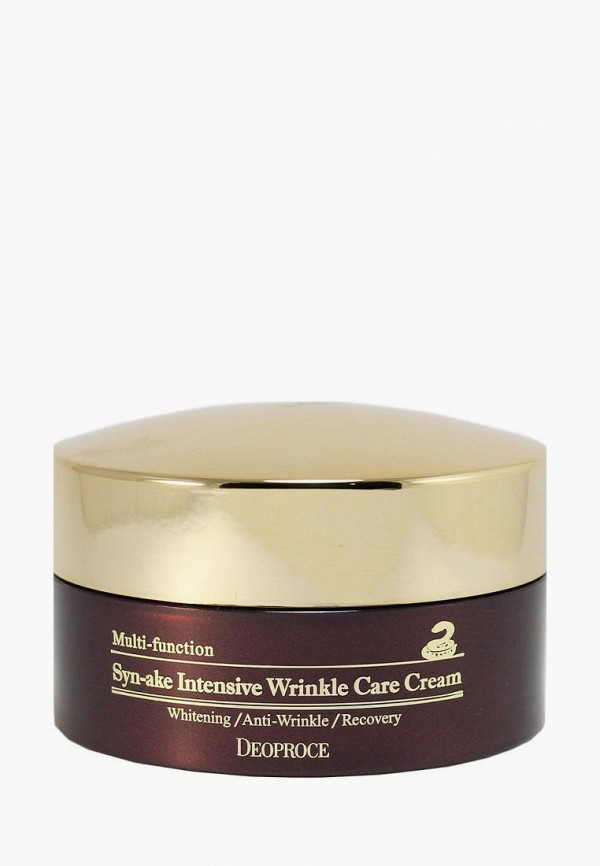 

Крем для лица Deoproce, Белый, Multi-Function Syn-Ake Intensive Wrinkle Care Cream, 100 г.