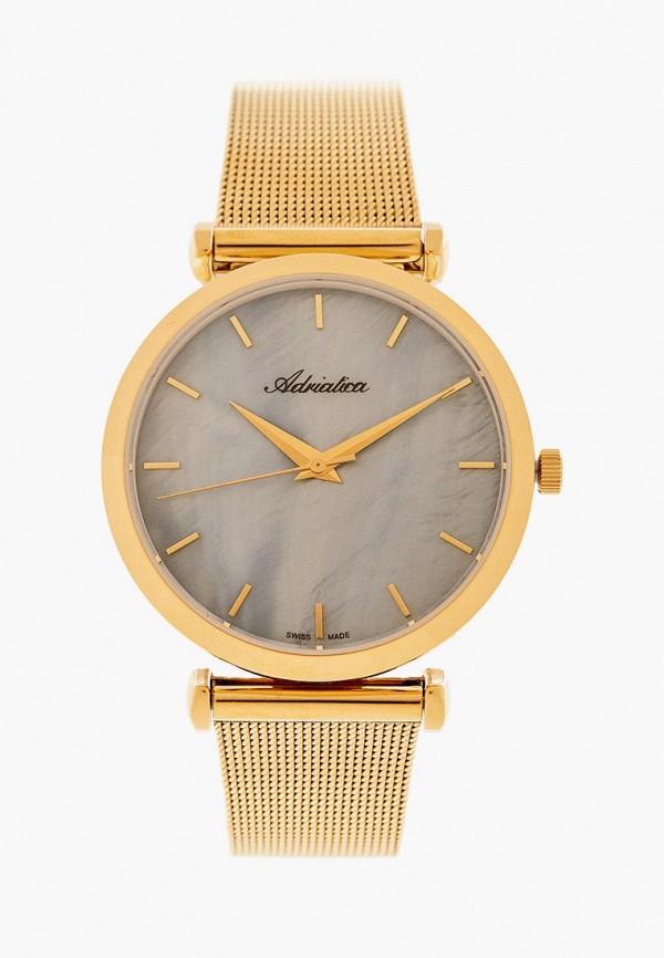 Часы Adriatica, цвет золотой - фото 1
