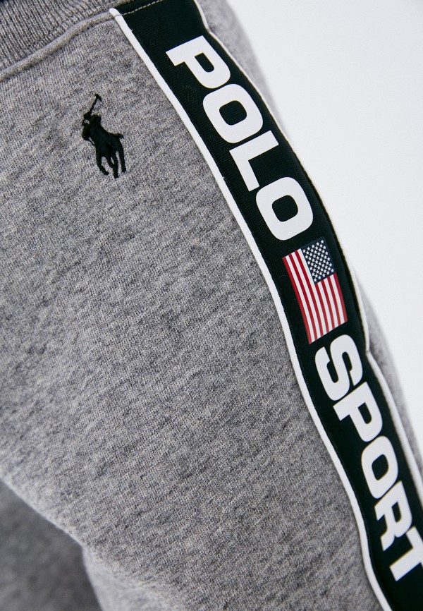 Брюки спортивные Polo Ralph Lauren цвет серый  Фото 5
