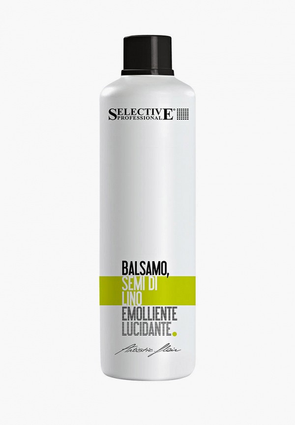 Бальзам для волос Selective Professional С льняным маслом Balsamo Semi Di Lino, 1000 мл.