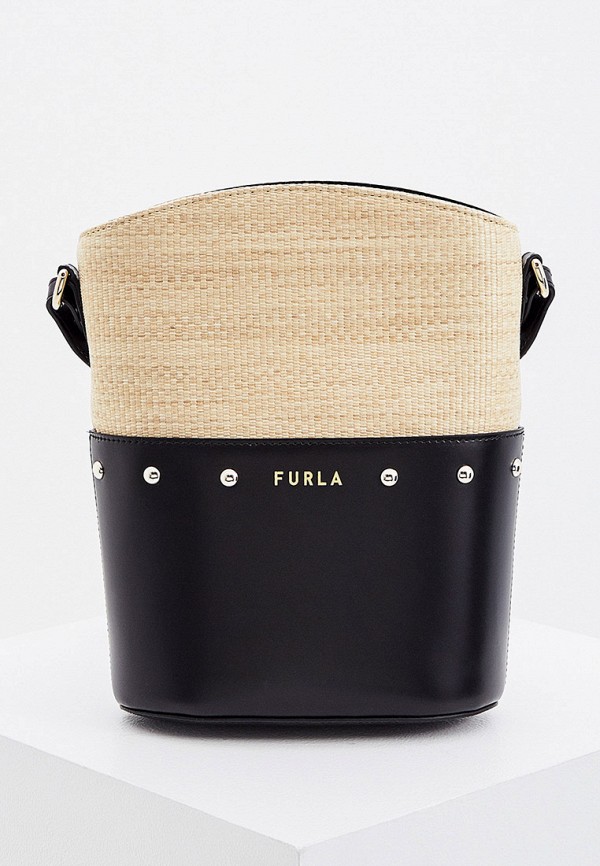 

Сумка Furla, Бежевый, FURLA SHARE MINI BUCKET BAG