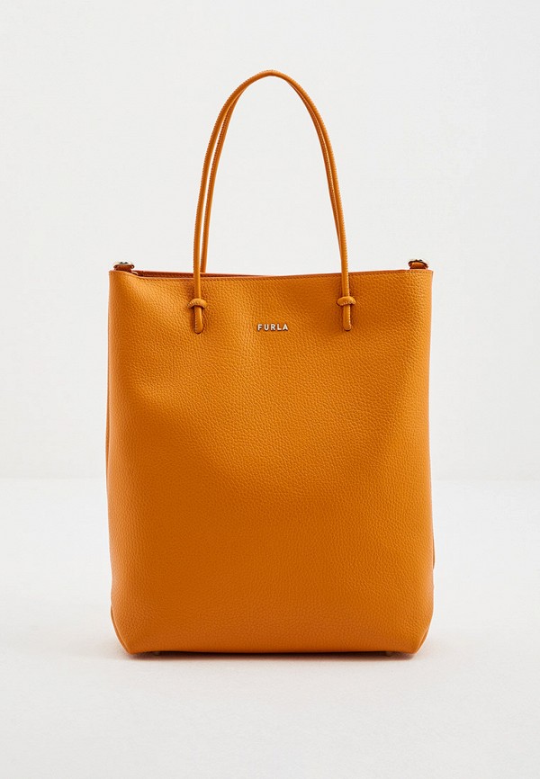 

Сумка Furla, Оранжевый, FURLA ESSENTIAL M TOTE N/S