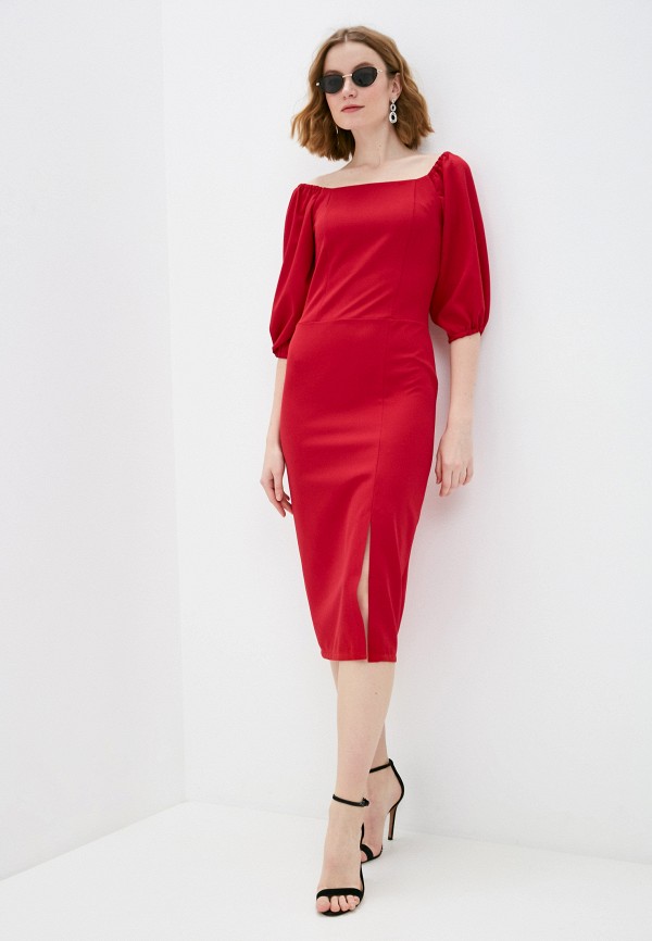 Платье OXO2 красный  MP002XW05C20