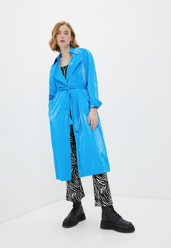 

Плащ Topshop, Бирюзовый