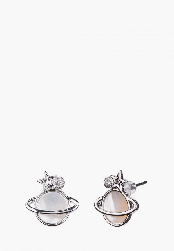 

Серьги Sherl, Серебряный;серый, Sherl MP002XW05CTR