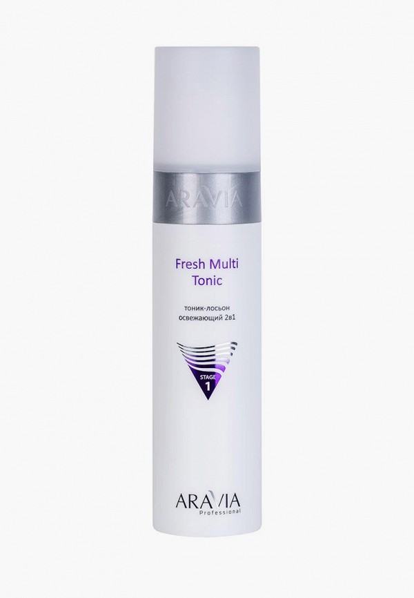 Тоник для лица Aravia Professional лосьон освежающий 2в1 Fresh Multi Tonic, 250 мл aravia professional тальк для массажа лица