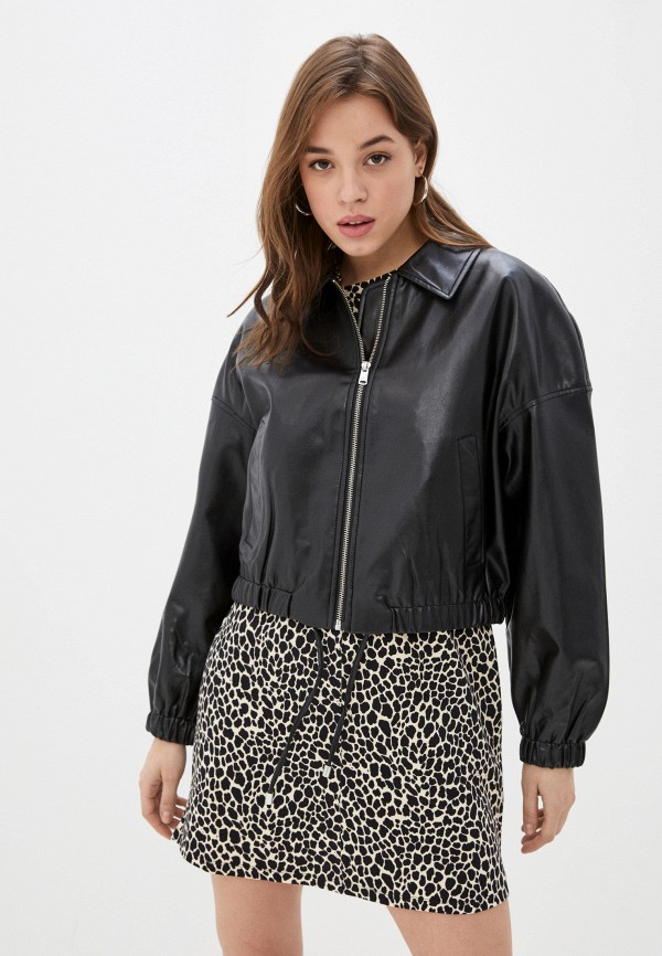 

Куртка кожаная Mavi, Черный, ZIPPED JACKET