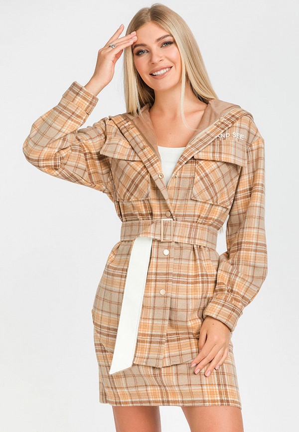 

Костюм Clever woman studio, Коричневый