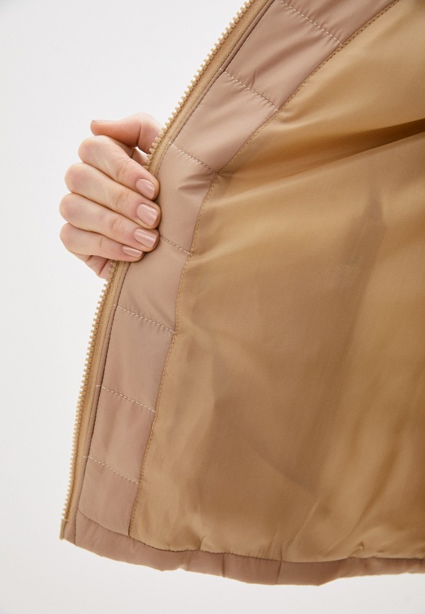 Куртка утепленная Alga цвет бежевый  Фото 4