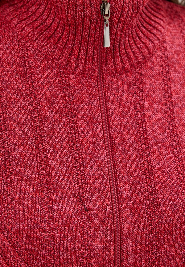 Кардиган Стим бордовый, размер 56, фото 4