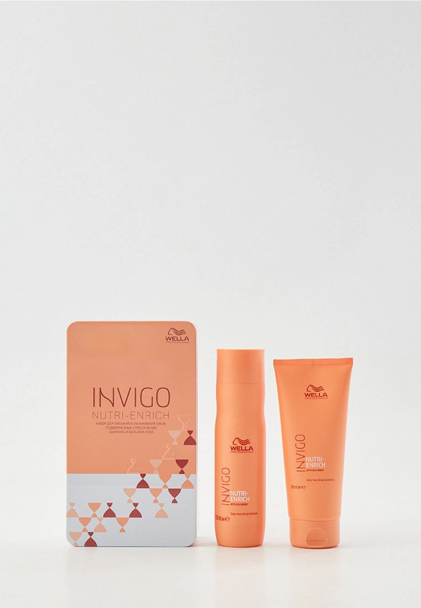 

Набор для ухода за волосами Wella Professionals, Прозрачный, INVIGO NUTRI-ENRICH, 250 мл, 200 мл