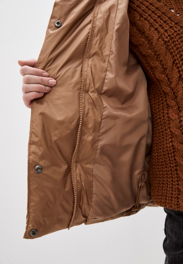 Куртка утепленная O'stin цвет коричневый  Фото 4