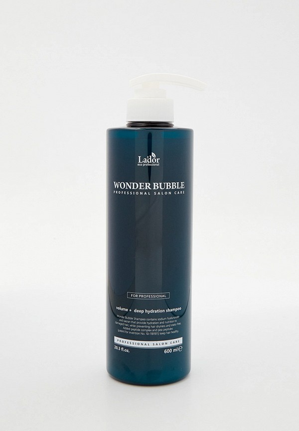 

Шампунь Lador, Прозрачный, Увлажняющий, Wonder Bubble Shampoo, 600 мл