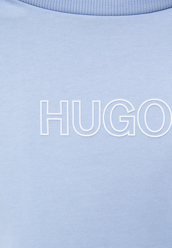 Свитшот Hugo цвет голубой  Фото 5