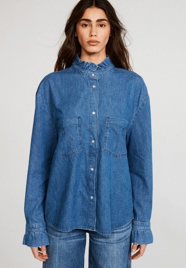 фото Рубашка джинсовая claudie pierlot