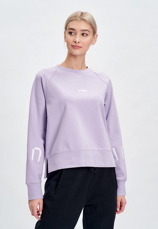 

Свитшот Li-Ning, Фиолетовый