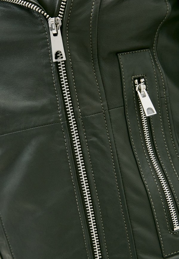 

Куртка кожаная Le Monique, Хаки, PA6665LS120