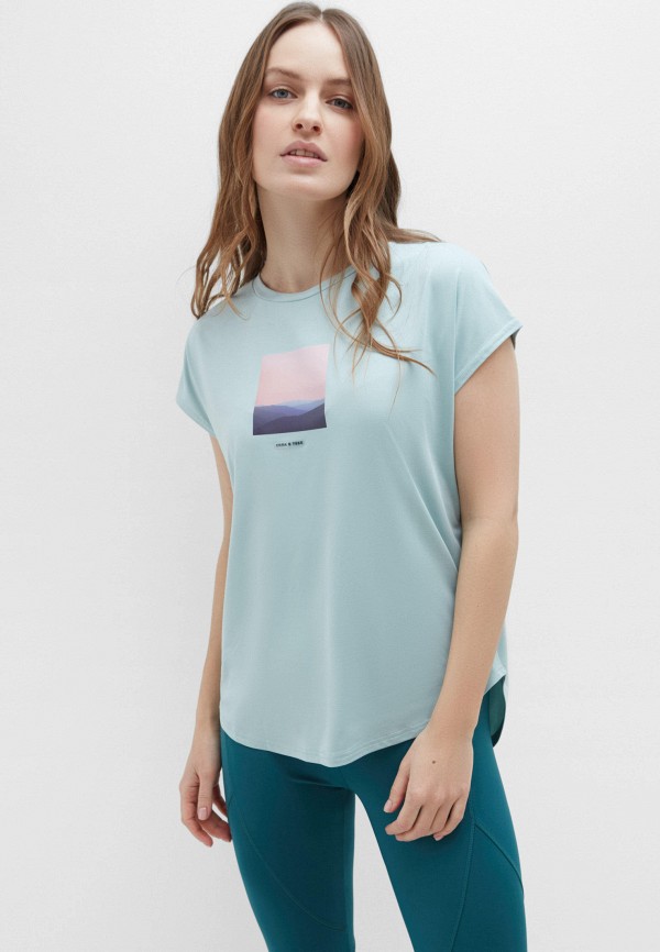 

Футболка Zarina, Бирюзовый, SPORT