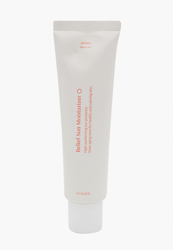 

Крем для лица Hyggee, Белый, Relief Sun Moisturizer SPF50+ PA++++, 50 мл