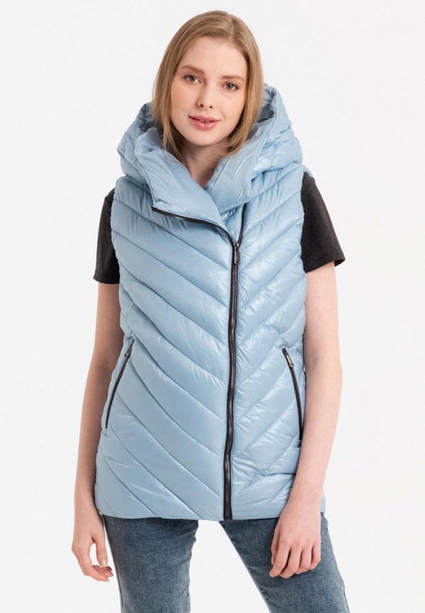 

Жилет утепленный Lab Fashion, Голубой, LD VEST LONGI