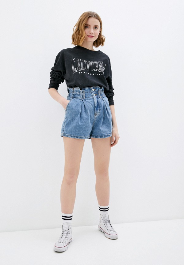 фото Шорты джинсовые topshop