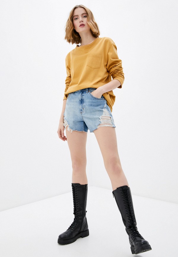 фото Шорты джинсовые topshop