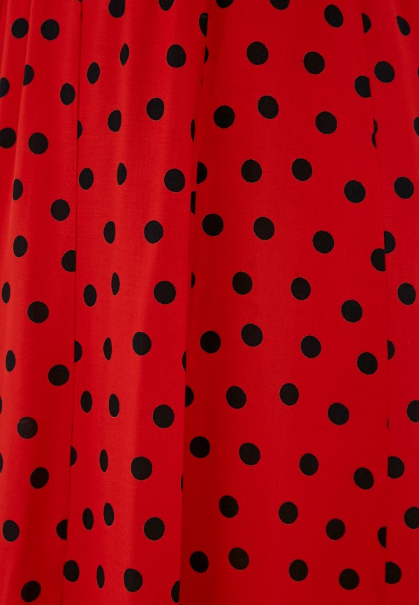 Юбка Fabia Monti цвет красный  Фото 4