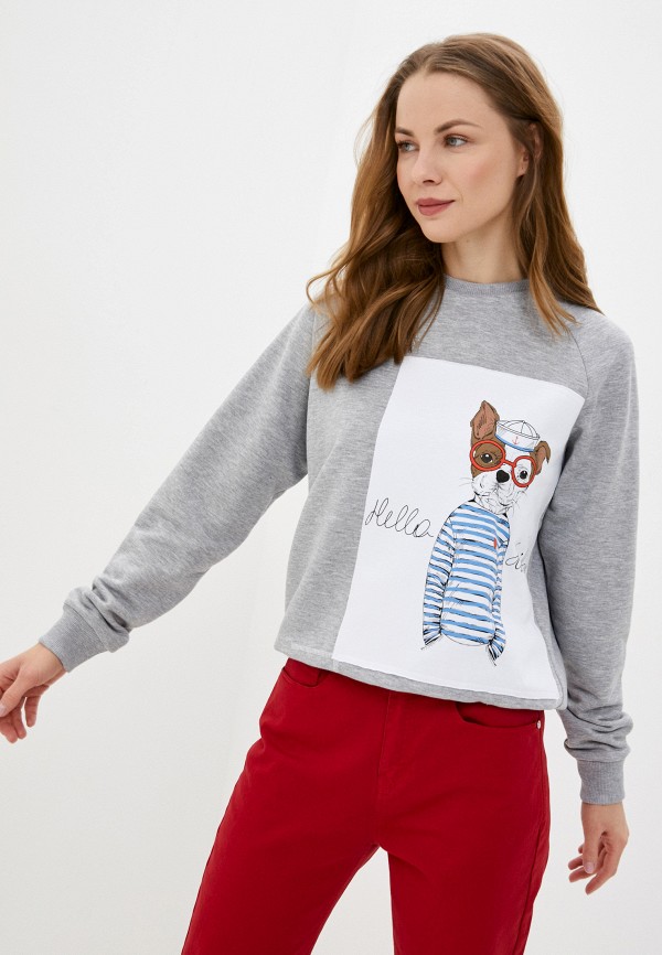 

Свитшот Fashion.Love.Story, Серый