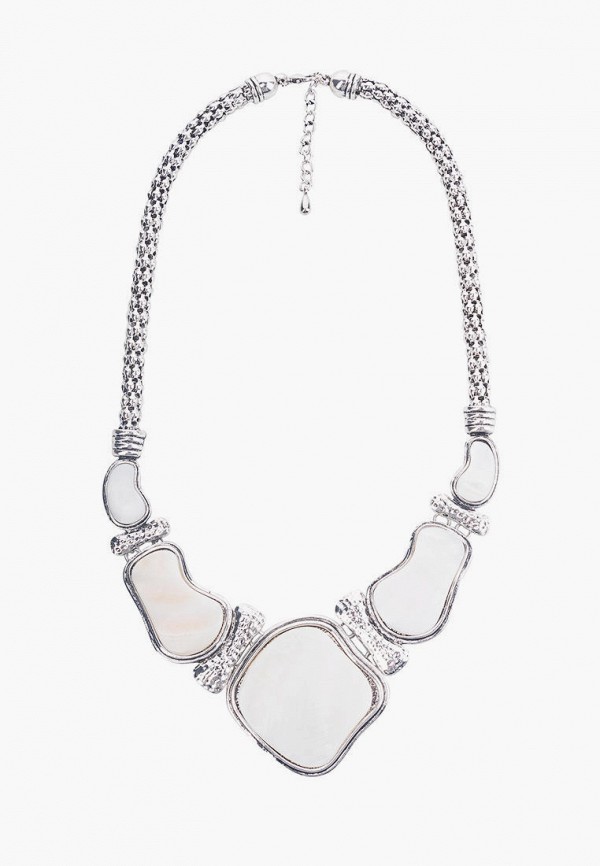 

Колье Sherl, Белый;серебряный, Sherl MP002XW05MVV