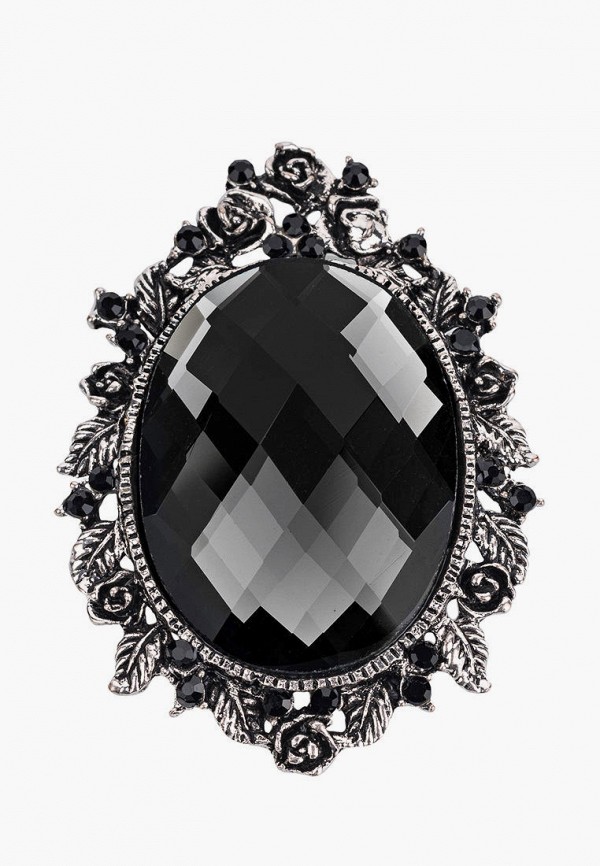 

Брошь Sherl, Серебряный;черный, Sherl MP002XW05MW0