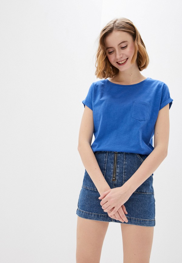 

Футболка Mavi, Синий, BASIC SHORT SLEEVE TOP