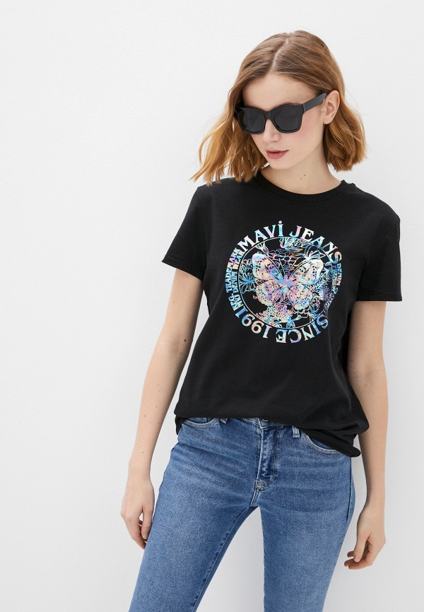 

Футболка Mavi, Черный, MAVI LOGO T-SHIRT