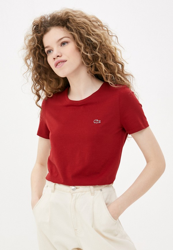 

Футболка Lacoste, Красный
