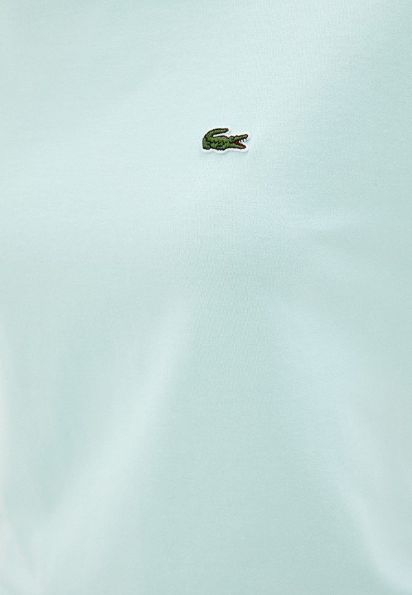 Футболка Lacoste цвет бирюзовый  Фото 3