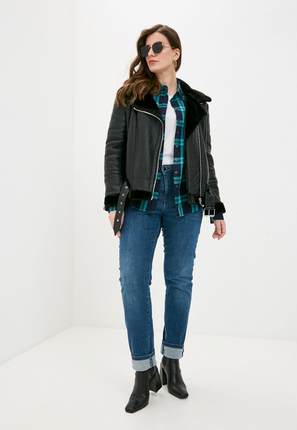 фото Куртка кожаная topshop