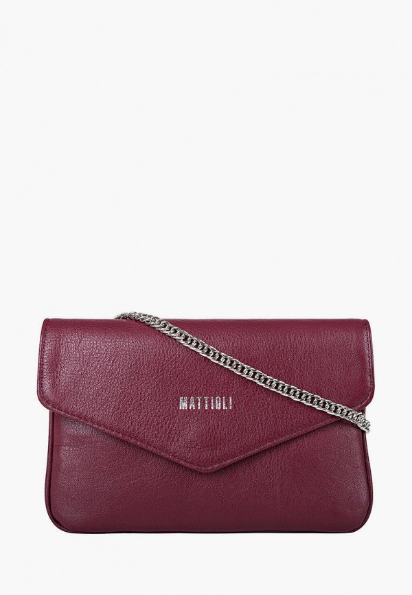 

Клатч Mattioli, Бордовый, Mattioli MP002XW05Q11