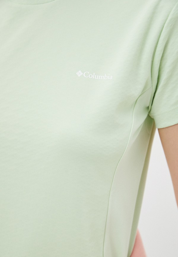 

Футболка спортивная Columbia, Зеленый, W Zero Ice Cirro-Cool™