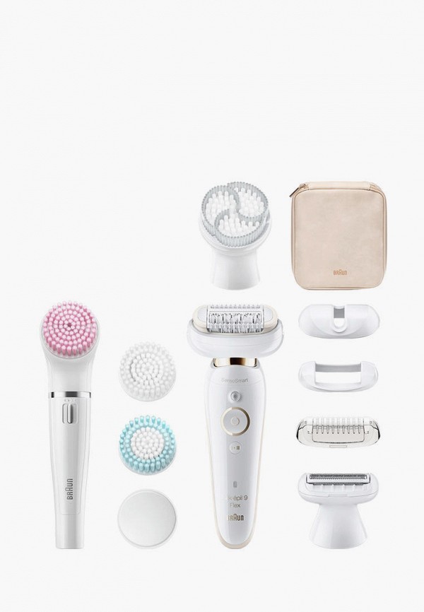 

Эпилятор Braun, Белый, Silk-epil 9 Flex Beauty Set SES 9100