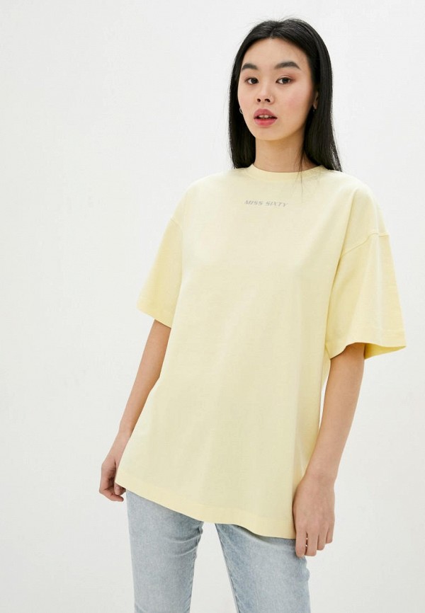 

Футболка Miss Sixty, Желтый, Miss Sixty MP002XW05QUJ