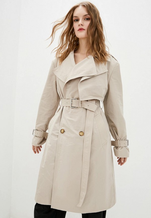 

Плащ Miss Sixty, Бежевый, Miss Sixty MP002XW05QVQ