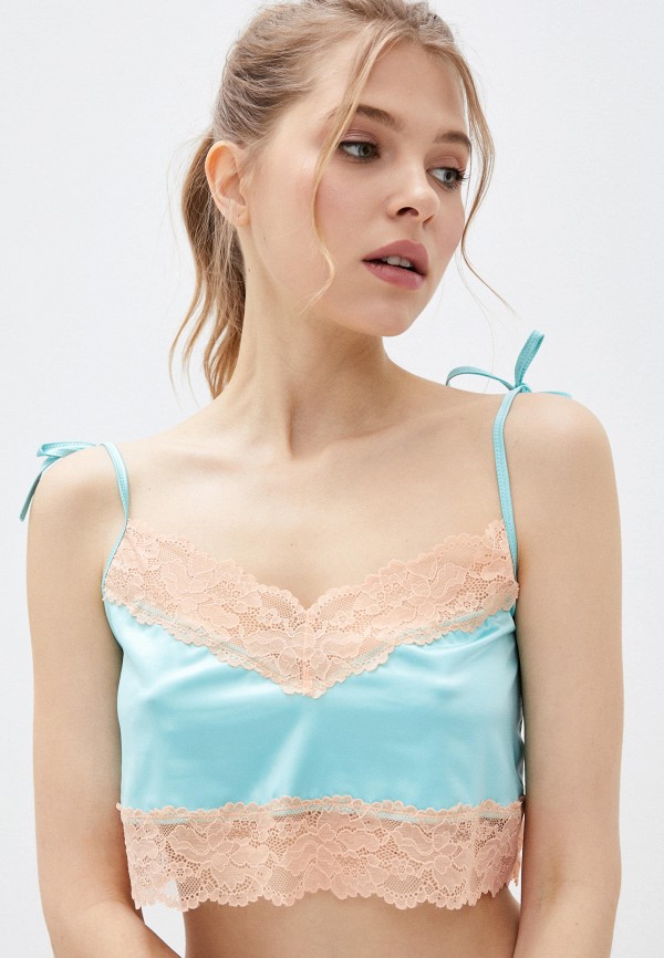 

Топ бельевой Tezenis, Бирюзовый, Tezenis MP002XW05R7X